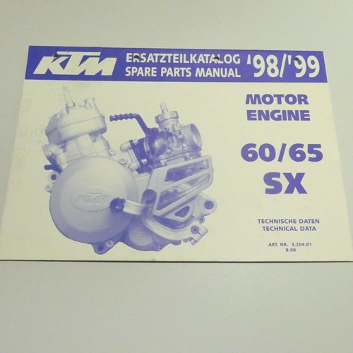 Ktm motor sx catalogo - 65,
