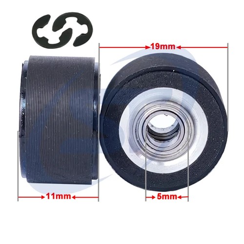 Rullo pinza 5x11x19mm per - 5x11x19mm,