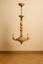 Lampadario veneziano in legno