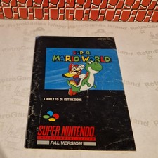 ❤️🕹 MARIO WORLD MANUALE