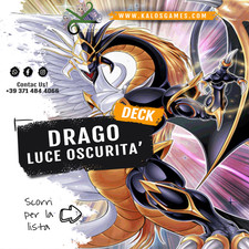 Yugioh! Mazzo Deck DRAGO LUCE OSCURITA' da Torneo