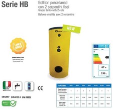 Bollitore 300 litri a doppio serpentino per solare termico e pompa di calore/cal