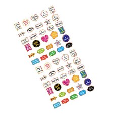  60 Pcs Adesivi Per Computer Scrapbooking Adesivo Bottiglia D'acqua Decorativi