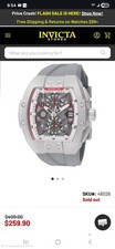 Orologio Uomo Invicta Racing