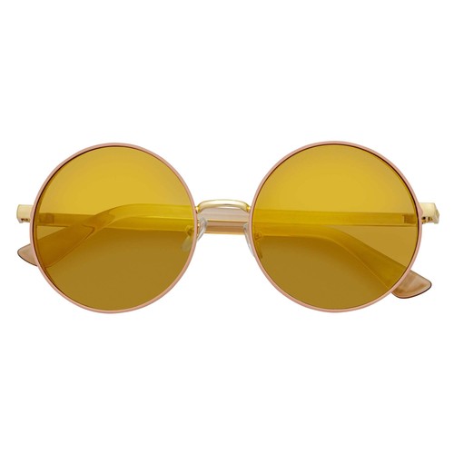 Luna oversize metal - oversize, round