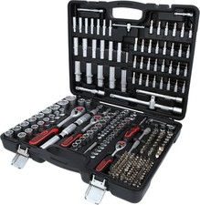 KS TOOLS 1/4"+3/8"+1/2" Set di chiavi a bussola, 255 pezzi
