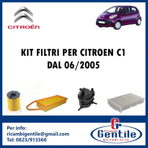 Kit filtri tagliando per - 4,