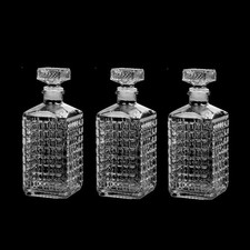 3 eleganti bottiglie vetro 950