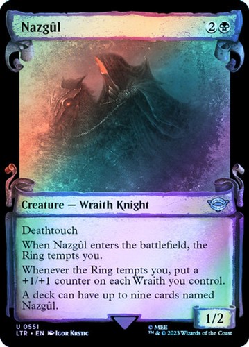 Magic mtg nazgul - magic, (0551)