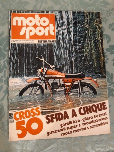 Moto sport 1974 garelli - moto, n