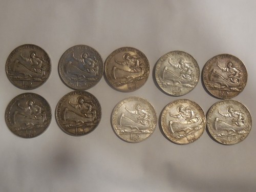 Vaticano monete 5 lire - 10,