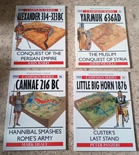 4 x Osprey Campaign Series (Nr. 7 - 31 - 36 - 39) alles Taschenbücher