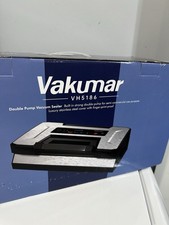 Vakumar VH5186 Sigillatrice Sottovuoto Doppia Pompa 4 Conservazione Alimenti - Nuova Con Scatola
