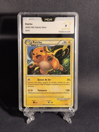 Carte pokémon raichu holo - carte,