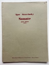 Igor STRAVINSKY Sonata per