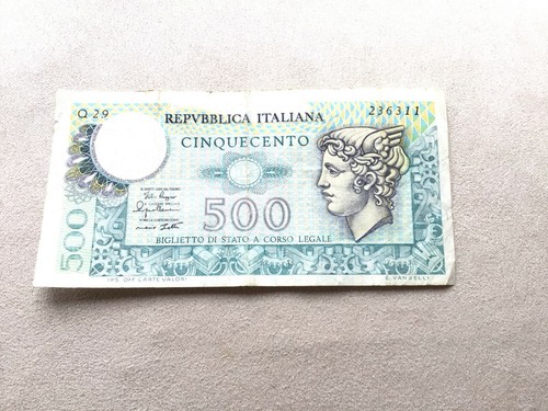 500 lire carta mercurio - 500,