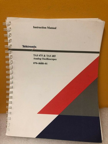 Tektronix tas 475 485 - tas,