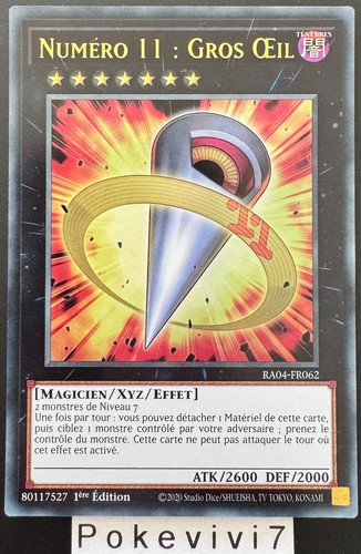 Carte numero 11 - carte, yu-gi-oh!