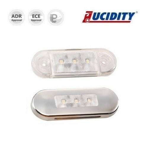 Luce ingombro bianca led - 3,