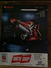 *ADVERTISING PUBBLICITA'  YAMAHA YZF R6 moto shop Parma    -  2001 