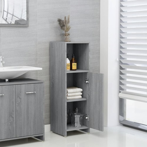 Armadio bagno grigio - armadio,