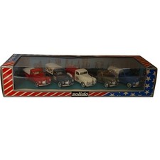 SOLIDO Set 5 Furgoni Americani