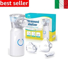 Aersol Portatile Silenzioso, Ricaricabile Macchina Aerosol per Adulti e Bambi...
