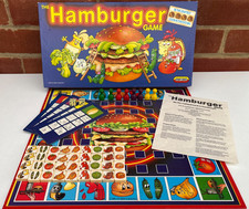 The Hamburger Game Spear's Games 1989 1a Generazione Gioco da Tavolo 100% Completo OTTIMO