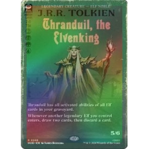 Foil thranduil elfo - foil, thranduil,