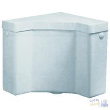 CASSETTA WC AD ANGOLO PLASTICA