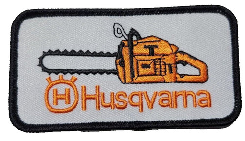 Toppa ricamata husqvarna - toppa,