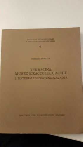 Terracina museo raccolte - terracina., e