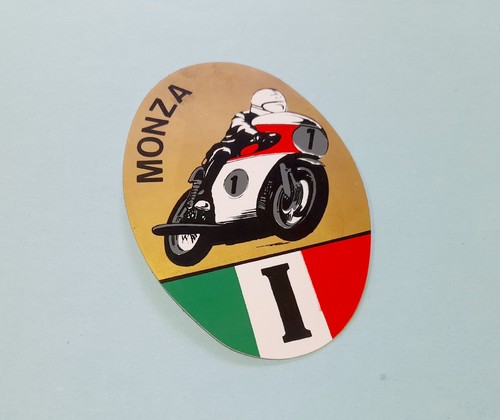 Adesivo stickers vintage monza - vintage,