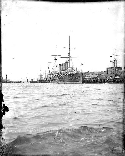 Antique glass negative - glass,