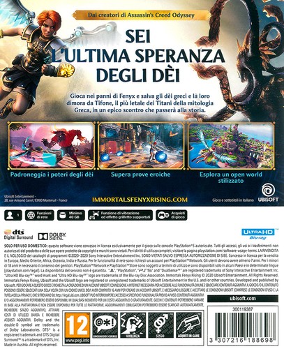 Ps5 immortals fenyx rising - fenyx,