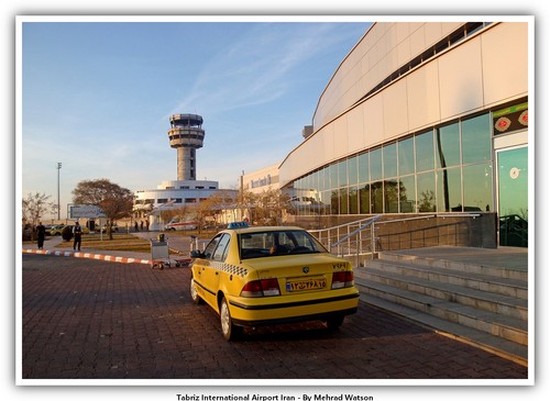 Cartolina tabriz aeroporto - cartolina,