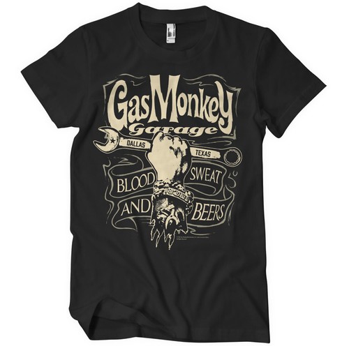 Shirt uomo gas monkey - gas,