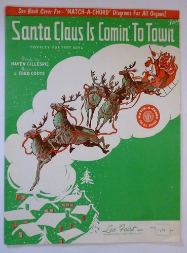 Santa claus comin to - santa, comin'