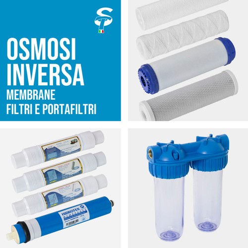 Filtri sottolavello osmosi - filtri,
