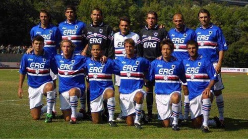 Maglia asics home sampdoria - home,