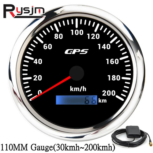 Tachimetro gps universale led - tachimetro,
