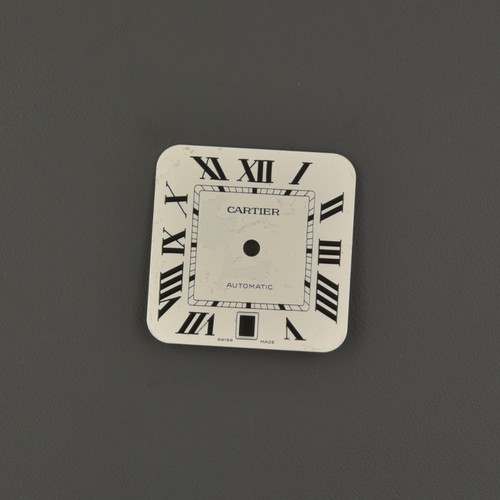Cartier quadrante bianco
