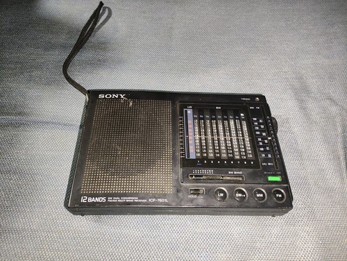 Sony icf 7601l sw 12 - icf-7601l, am