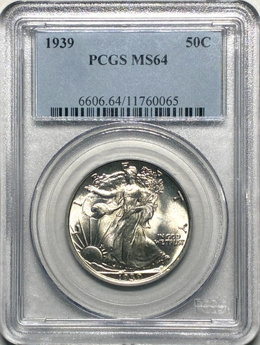 1939 walking liberty - 1939,