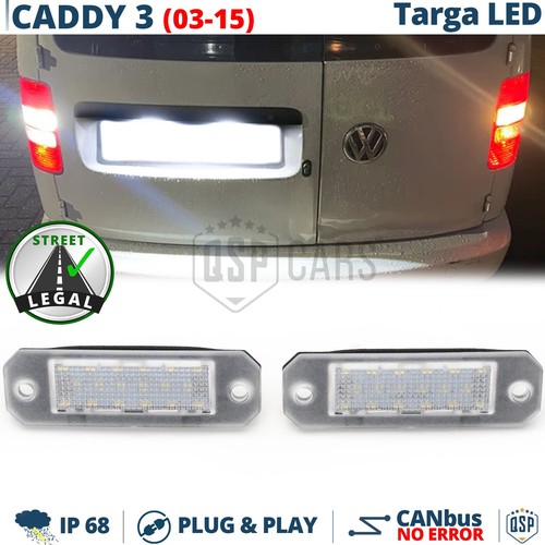 Placchette luci targa led - 2,