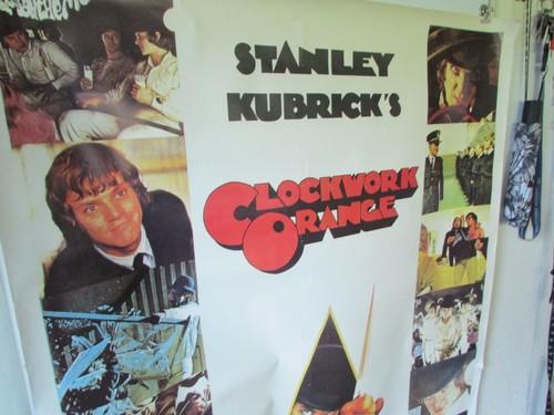 Poster film vintage - , arancione
