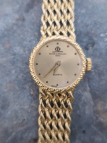 Baume mercier 18k solid - &,