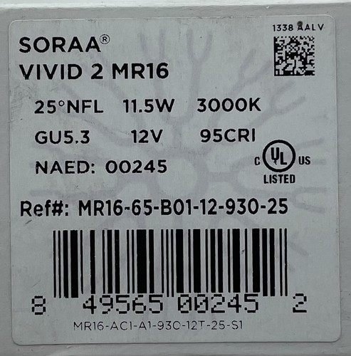 Soraa mr16 led lampada - mr16,