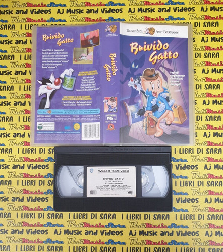 Vhs film brivido gatto 1999 - vhs,
