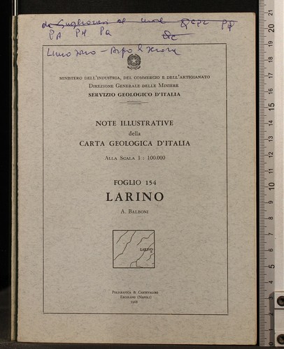 Note illustrative della carta - illustrative,